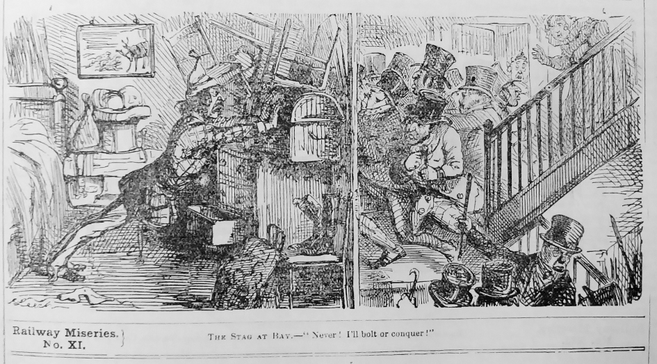Railway Miseries, Punch