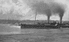 La Margeurite leaving Tilbury - photograph