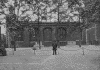 Tower of London : Site of the scaffold, with the
Chapel of St. Peter -  photograph