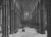 Westminster Abbey: The Nave, looking East - photograph