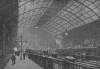 Interior of Charing Cross Station - photograph